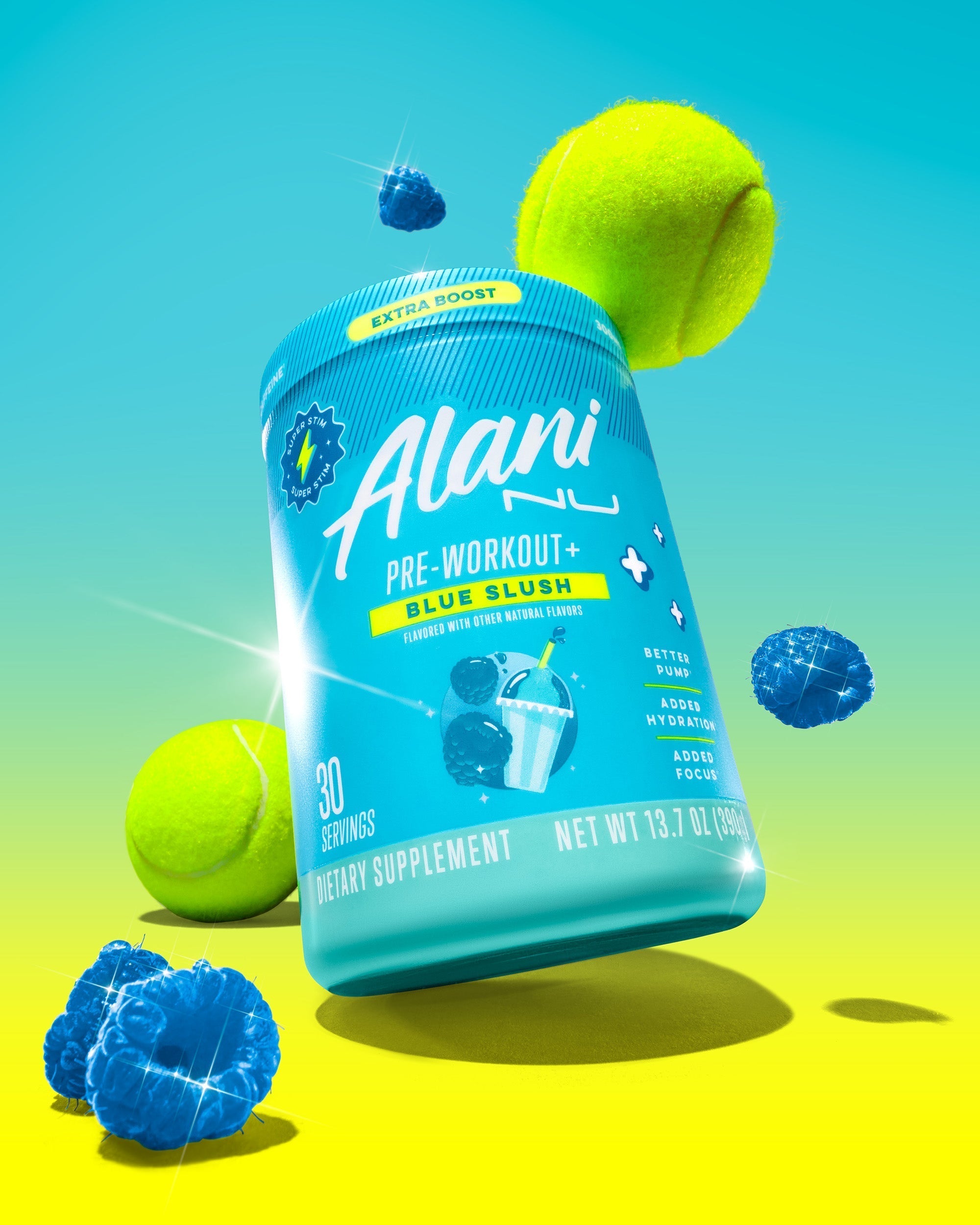 Pre-Workout+ - Blue Slush