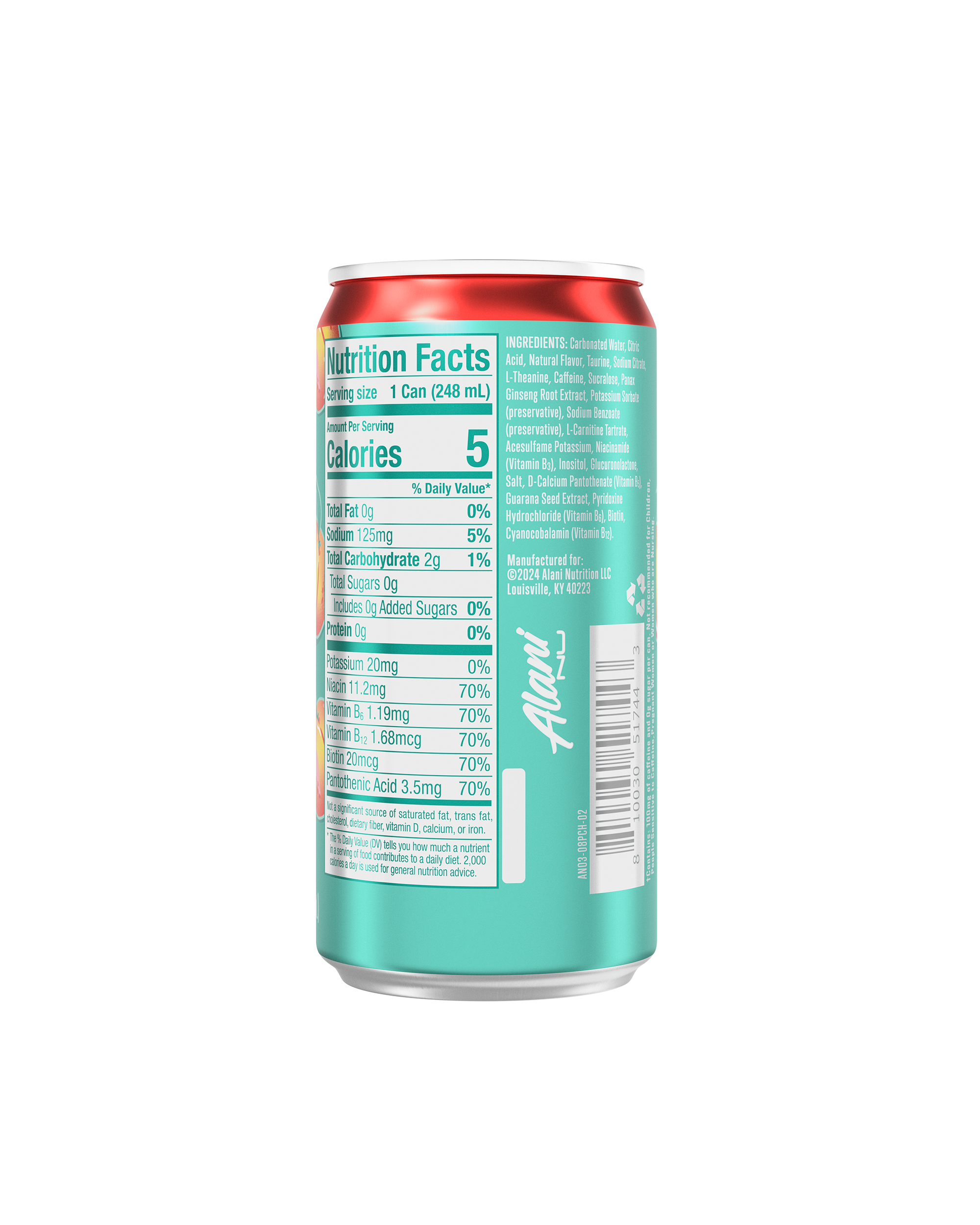 Mini Energy - Juicy Peach